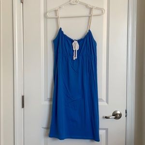 Blue Nautical Style Dress